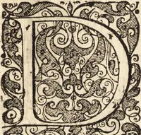 An illustration from Icones qvinqvaginta virorvm illustrium, doctrina & eruditione praestantium (1597)