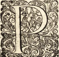 An illustration from Icones qvinqvaginta virorvm illustrium, doctrina & eruditione praestantium (1597)