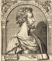 An illustration from Icones qvinqvaginta virorvm illustrium, doctrina & eruditione praestantium (1597)