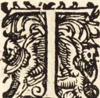 An illustration from Icones qvinqvaginta virorvm illustrium, doctrina & eruditione praestantium (1597)