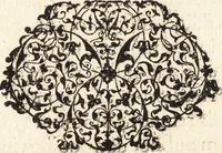 An illustration from Icones qvinqvaginta virorvm illustrium, doctrina & eruditione praestantium (1597)