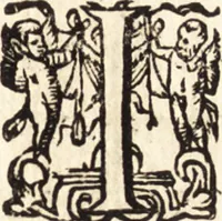 An illustration from Icones qvinqvaginta virorvm illustrium, doctrina & eruditione praestantium (1597)