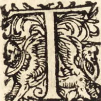 An illustration from Icones qvinqvaginta virorvm illustrium, doctrina & eruditione praestantium (1597)
