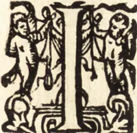 An illustration from Icones qvinqvaginta virorvm illustrium, doctrina & eruditione praestantium (1597)