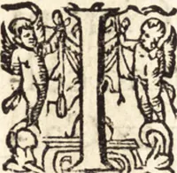 An illustration from Icones qvinqvaginta virorvm illustrium, doctrina & eruditione praestantium (1597)