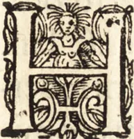 An illustration from Icones qvinqvaginta virorvm illustrium, doctrina & eruditione praestantium (1597)