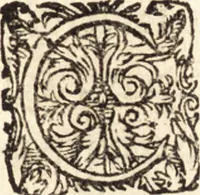 An illustration from Icones qvinqvaginta virorvm illustrium, doctrina & eruditione praestantium (1597)