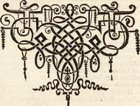 An illustration from Icones qvinqvaginta virorvm illustrium, doctrina & eruditione praestantium (1597)