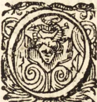 An illustration from Icones qvinqvaginta virorvm illustrium, doctrina & eruditione praestantium (1597)
