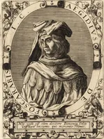 Picture 19 of 215 from Icones qvinqvaginta virorvm illustrium, doctrina & eruditione praestantium (1597), leaf 69