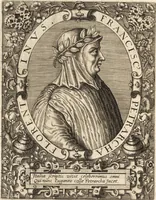 An illustration from Icones qvinqvaginta virorvm illustrium, doctrina & eruditione praestantium (1597)