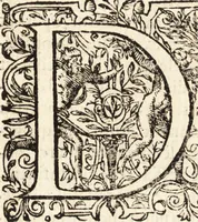 An illustration from Icones qvinqvaginta virorvm illustrium, doctrina & eruditione praestantium (1597)