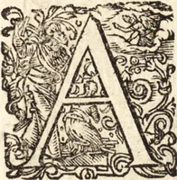 An illustration from Icones qvinqvaginta virorvm illustrium, doctrina & eruditione praestantium (1597)