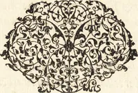 An illustration from Icones qvinqvaginta virorvm illustrium, doctrina & eruditione praestantium (1597)