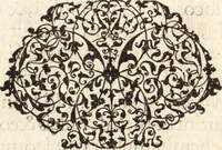 An illustration from Icones qvinqvaginta virorvm illustrium, doctrina & eruditione praestantium (1597)