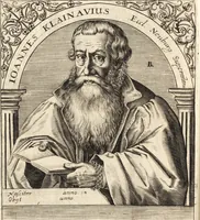 An illustration from Icones qvinqvaginta virorvm illustrium, doctrina & eruditione praestantium (1597)
