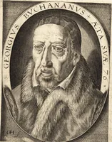 An illustration from Icones qvinqvaginta virorvm illustrium, doctrina & eruditione praestantium (1597)