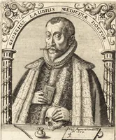 An illustration from Icones qvinqvaginta virorvm illustrium, doctrina & eruditione praestantium (1597)