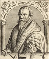 Picture 102 of 192 from Icones qvinqvaginta virorvm illustrium, doctrina & eruditione praestantium (1597), leaf 385
