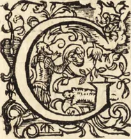 An illustration from Icones qvinqvaginta virorvm illustrium, doctrina & eruditione praestantium (1597)