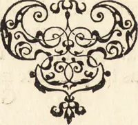 An illustration from Icones qvinqvaginta virorvm illustrium, doctrina & eruditione praestantium (1597)