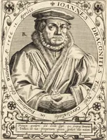An illustration from Icones qvinqvaginta virorvm illustrium, doctrina & eruditione praestantium (1597)