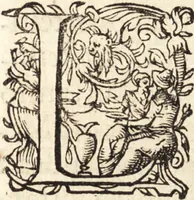 An illustration from Icones qvinqvaginta virorvm illustrium, doctrina & eruditione praestantium (1597)