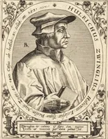 An illustration from Icones qvinqvaginta virorvm illustrium, doctrina & eruditione praestantium (1597)