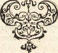 An illustration from Icones qvinqvaginta virorvm illustrium, doctrina & eruditione praestantium (1597)