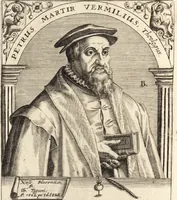 An illustration from Icones qvinqvaginta virorvm illustrium, doctrina & eruditione praestantium (1597)