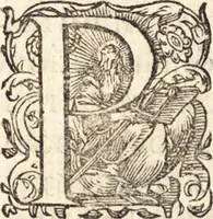 An illustration from Icones qvinqvaginta virorvm illustrium, doctrina & eruditione praestantium (1597)