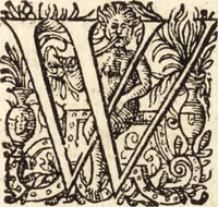 An illustration from Icones qvinqvaginta virorvm illustrium, doctrina & eruditione praestantium (1597)
