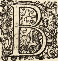 An illustration from Icones qvinqvaginta virorvm illustrium, doctrina & eruditione praestantium (1597)