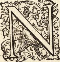 An illustration from Icones qvinqvaginta virorvm illustrium, doctrina & eruditione praestantium (1597)