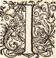 An illustration from Icones qvinqvaginta virorvm illustrium, doctrina & eruditione praestantium (1597)
