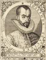 An illustration from Icones qvinqvaginta virorvm illustrium, doctrina & eruditione praestantium (1597)