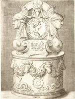 Picture 76 of 133 from Le imagini delle donne avgvste intagliate in istampa di rame : con le vite, et ispositioni di Enea Vico : sopra i riversi delle loro medaglie antiche (1557), leaf 155
