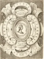 An illustration from Le imagini delle donne avgvste intagliate in istampa di rame : con le vite, et ispositioni di Enea Vico : sopra i riversi delle loro medaglie antiche (1557)