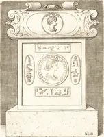 An illustration from Le imagini delle donne avgvste intagliate in istampa di rame : con le vite, et ispositioni di Enea Vico : sopra i riversi delle loro medaglie antiche (1557)