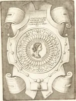 An illustration from Le imagini delle donne avgvste intagliate in istampa di rame : con le vite, et ispositioni di Enea Vico : sopra i riversi delle loro medaglie antiche (1557)