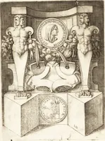An illustration from Le imagini delle donne avgvste intagliate in istampa di rame : con le vite, et ispositioni di Enea Vico : sopra i riversi delle loro medaglie antiche (1557)