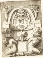 An illustration from Le imagini delle donne avgvste intagliate in istampa di rame : con le vite, et ispositioni di Enea Vico : sopra i riversi delle loro medaglie antiche (1557)