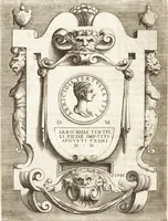 An illustration from Le imagini delle donne avgvste intagliate in istampa di rame : con le vite, et ispositioni di Enea Vico : sopra i riversi delle loro medaglie antiche (1557)