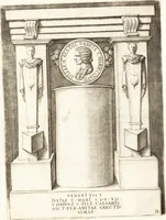 An illustration from Le imagini delle donne avgvste intagliate in istampa di rame : con le vite, et ispositioni di Enea Vico : sopra i riversi delle loro medaglie antiche (1557)