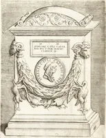 An illustration from Le imagini delle donne avgvste intagliate in istampa di rame : con le vite, et ispositioni di Enea Vico : sopra i riversi delle loro medaglie antiche (1557)