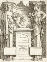 Picture 23 of 133 from Le imagini delle donne avgvste intagliate in istampa di rame : con le vite, et ispositioni di Enea Vico : sopra i riversi delle loro medaglie antiche (1557), leaf 39