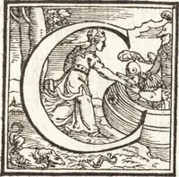 An illustration from Le imagini delle donne avgvste intagliate in istampa di rame : con le vite, et ispositioni di Enea Vico : sopra i riversi delle loro medaglie antiche (1557)