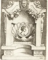 Picture 37 of 133 from Le imagini delle donne avgvste intagliate in istampa di rame : con le vite, et ispositioni di Enea Vico : sopra i riversi delle loro medaglie antiche (1557), leaf 59