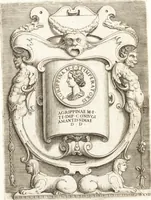 An illustration from Le imagini delle donne avgvste intagliate in istampa di rame : con le vite, et ispositioni di Enea Vico : sopra i riversi delle loro medaglie antiche (1557)