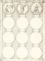 An illustration from Le imagini delle donne avgvste intagliate in istampa di rame : con le vite, et ispositioni di Enea Vico : sopra i riversi delle loro medaglie antiche (1557)